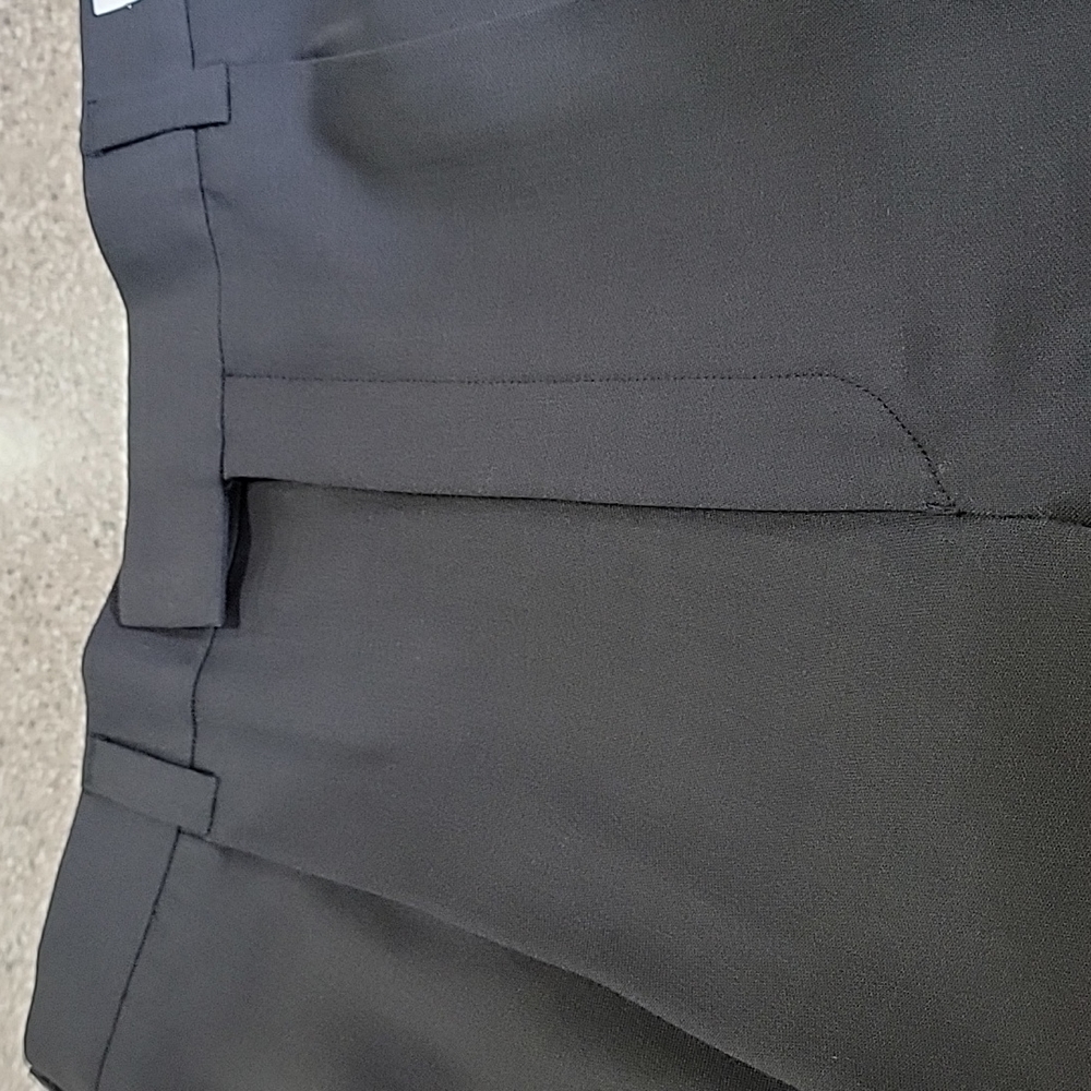 Emanuel Ungaro dress pants, new, waist 40 length 32, black single pleat.
